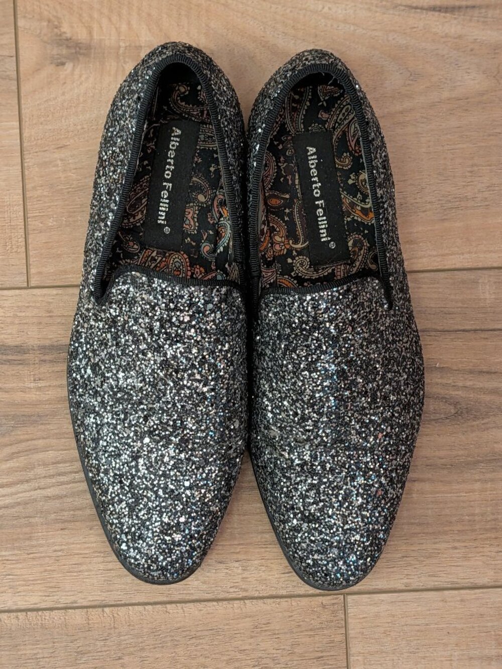 Alberto Fellini Sparkle Dress Shoes